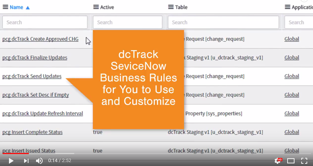 How to Integrate ServiceNow with dcTrack® [VIDEO] Sunbird DCIM